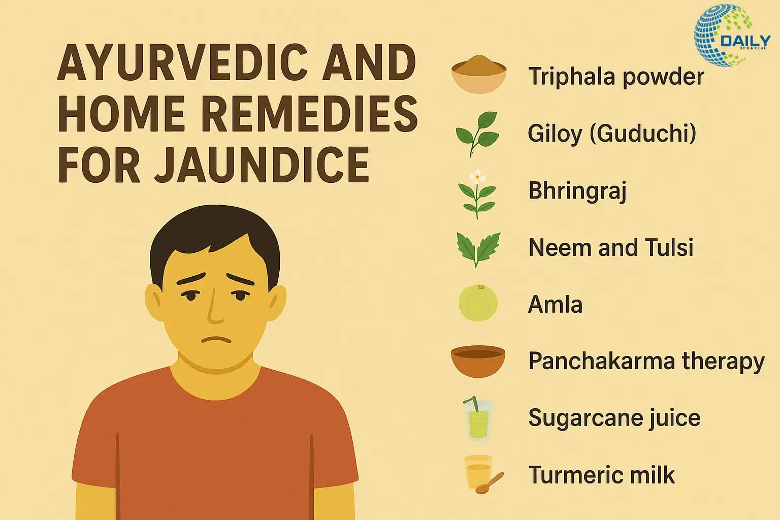 Learn effective home remedies for jaundice, from healthy diet and hydration to natural detox tips that support liver health and faster recovery.