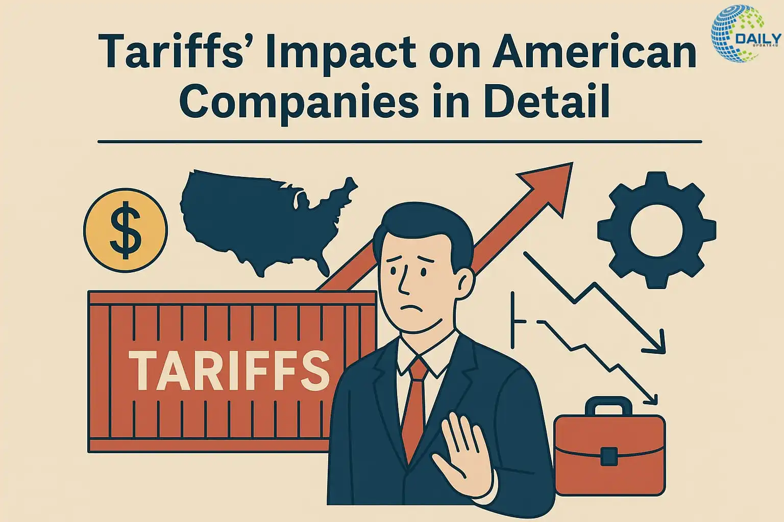 Impact of tariffs on American companies in detail.