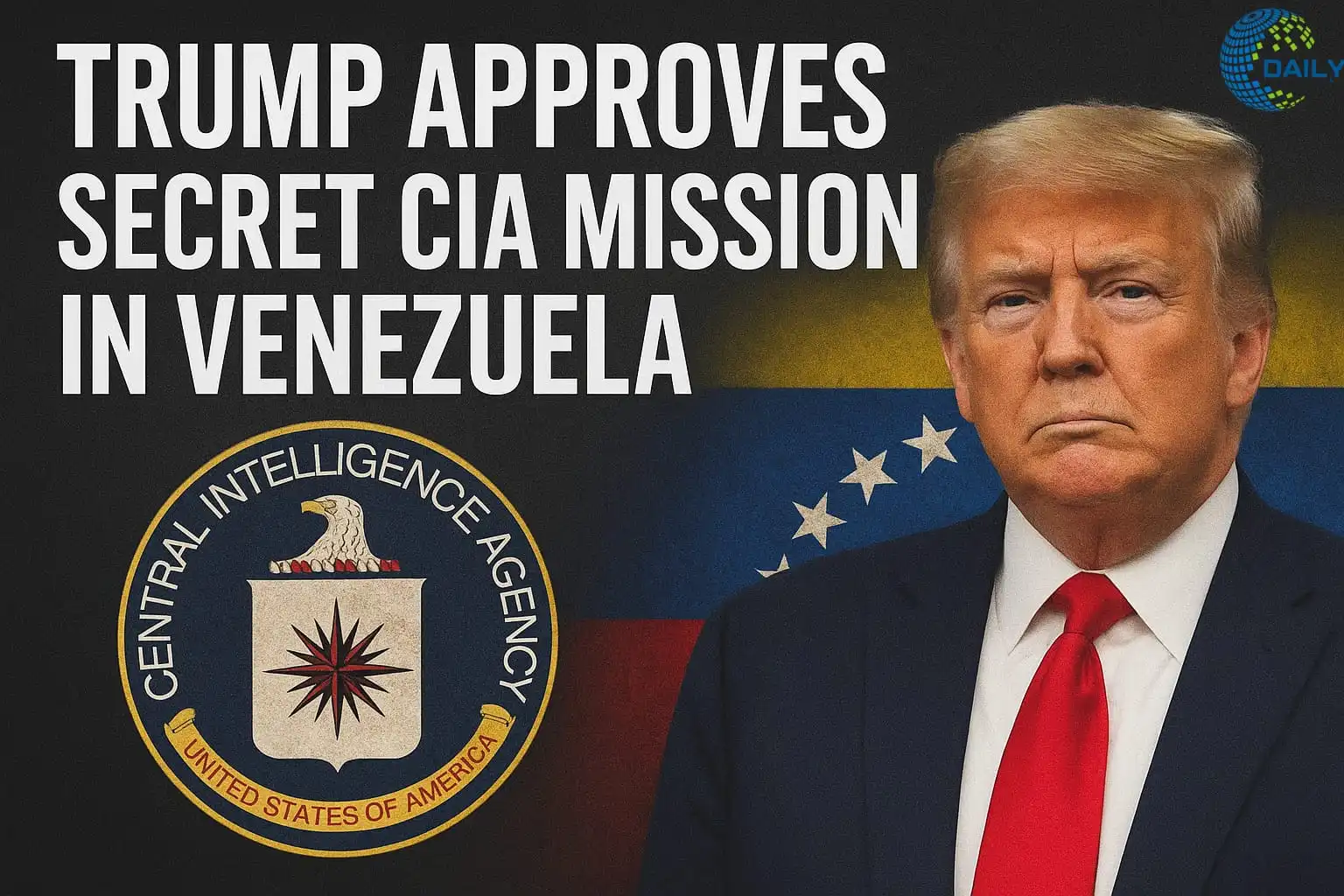 Trump Approves CIA Covert Operation in Venezuela