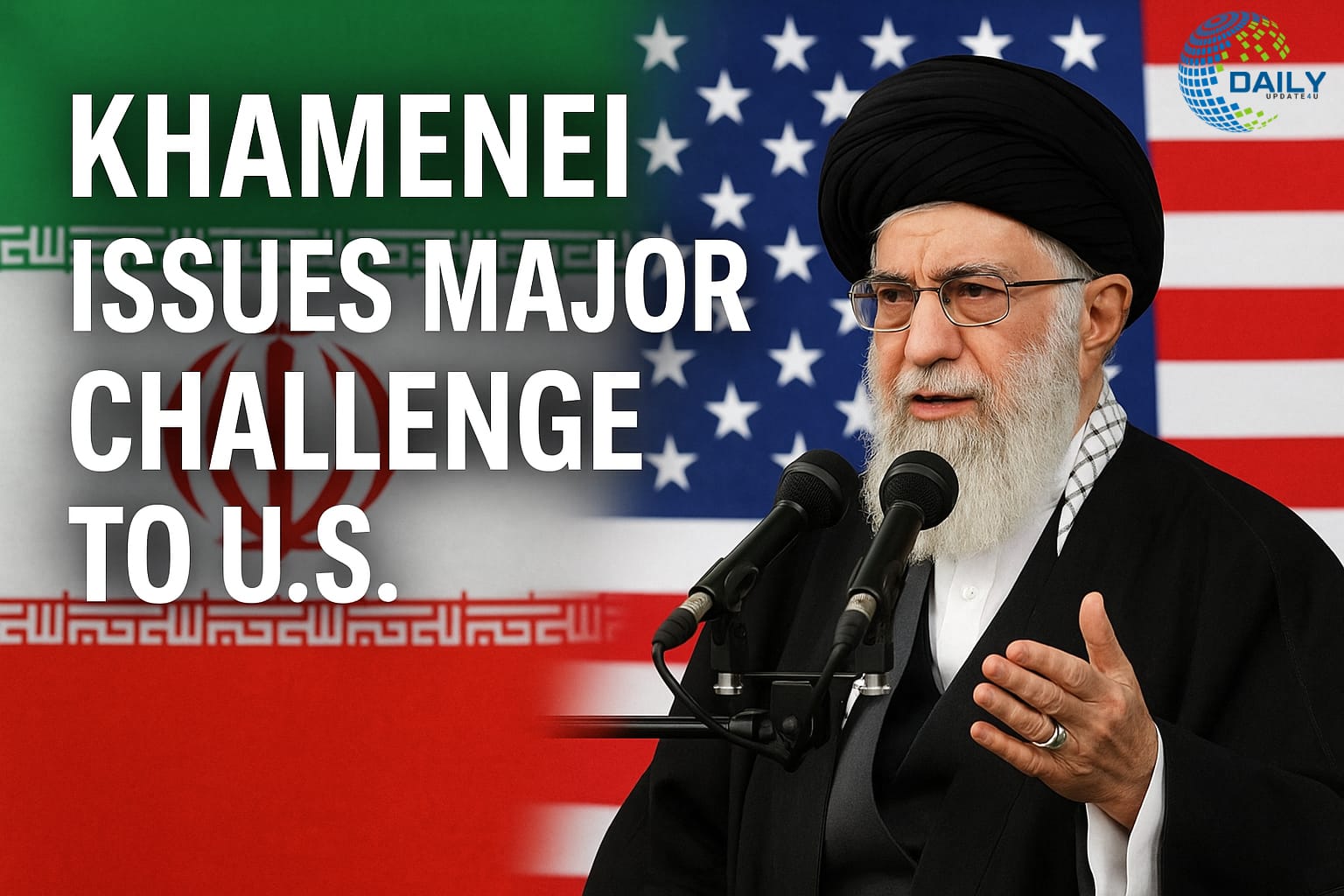 Iran’s Khamenei Challenges U.S. With Bold New Warning