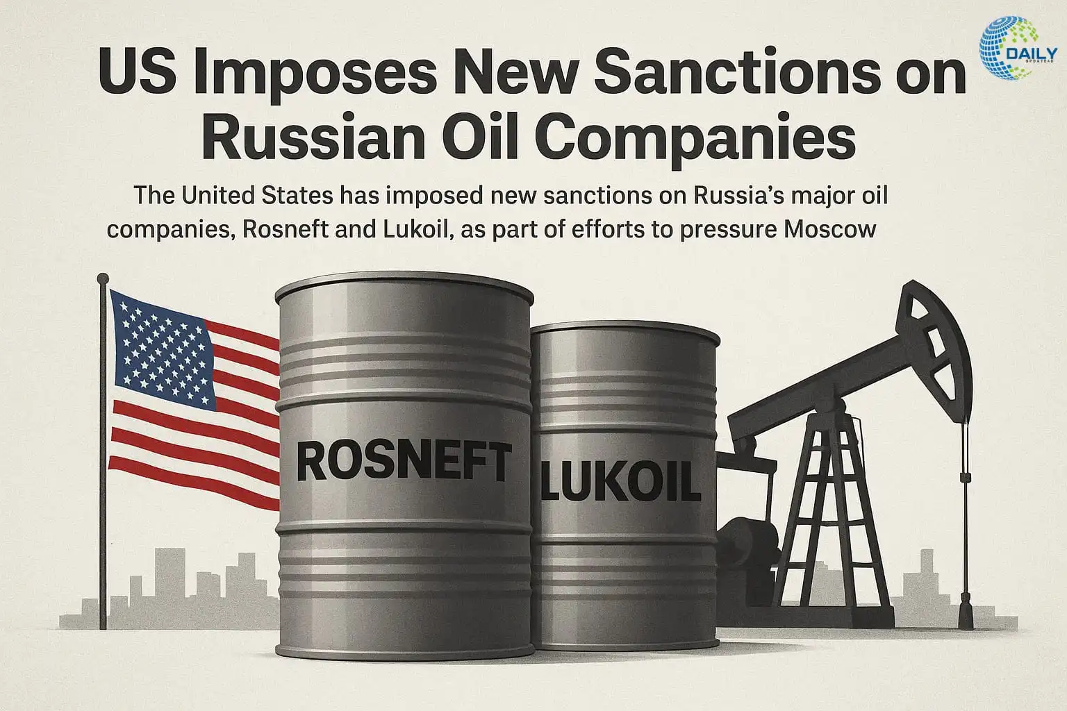 US imposes new sanctions on Russian oil companies